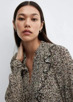 Blouse Fluide Volantée -Tenues Basiques 57087745 99 D1