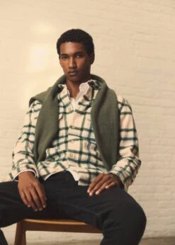 Surchemise En Laine à Carreaux -Tenues Basiques 57087760 43 D5