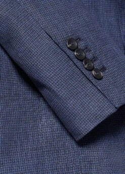 Veste 100 % Lin Micro Pied-de-poule 28 Veste 100 % Lin Micro Pied-de-poule -Tenues Basiques 57092509 56 D8