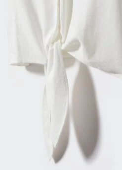 Chemise Lin Nœud -Tenues Basiques 57092891 01 D8