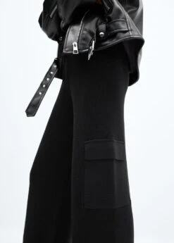 Pantalon Maille Poches Cargo -Tenues Basiques 57093814 99 D6