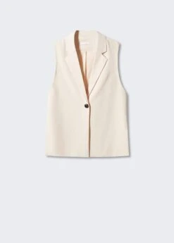 Gilet Long Fentes -Tenues Basiques 57094012 05 B