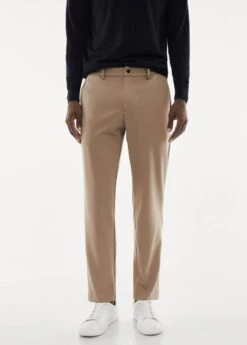 Pantalon Slim Fit Infroissable