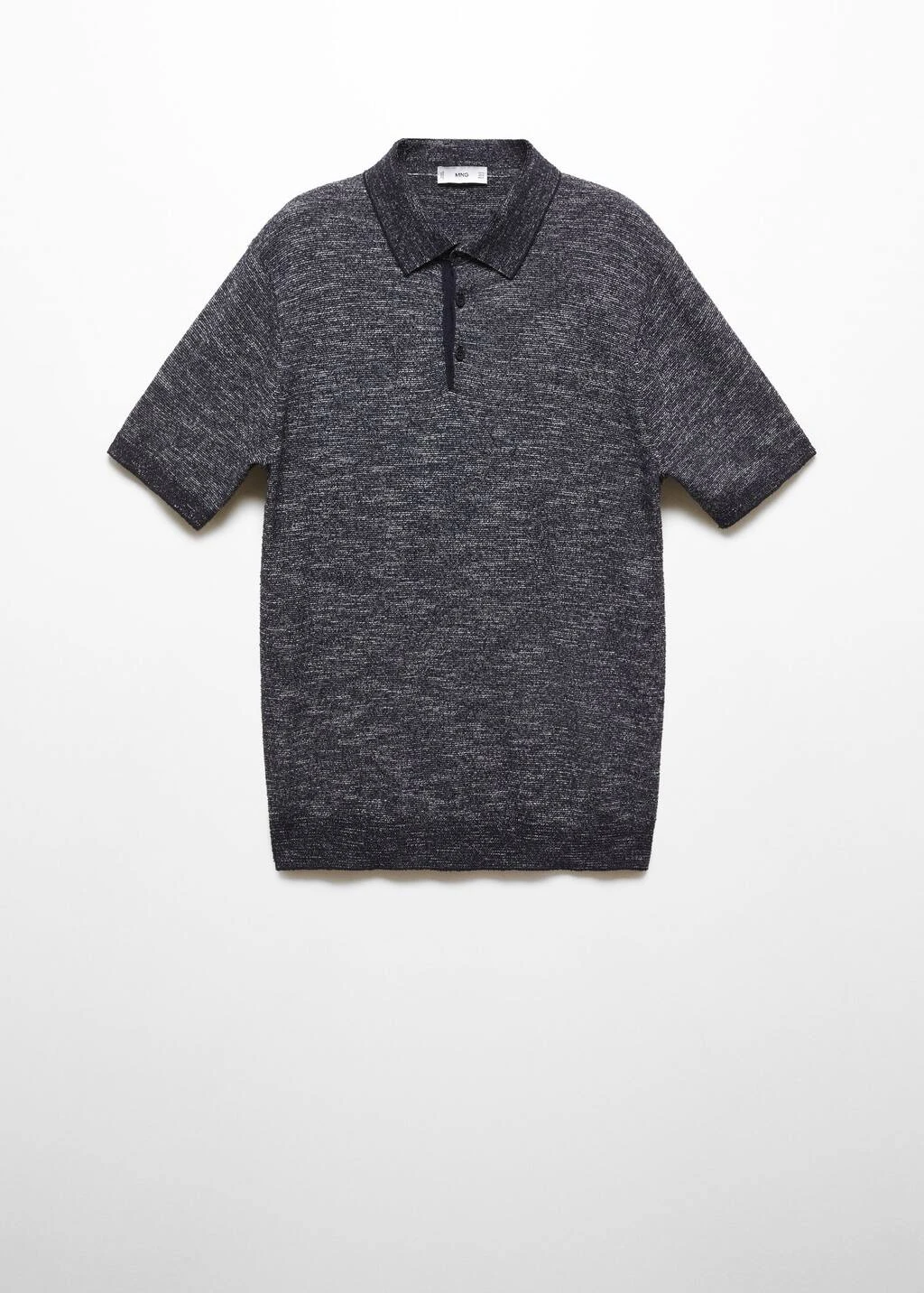 Polo Coton Maille Jaspé 9 Polo Coton Maille Jaspé – Image 7