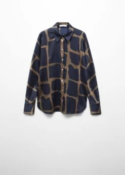 Chemise Longue Imprimée 13 Chemise Longue Imprimée -Tenues Basiques 57095787 98 B