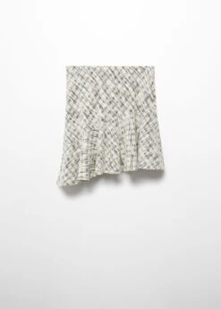 Jupe Asymétrique Tweed -Tenues Basiques 57095797 05 B