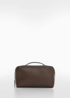 Sac Cosmétique Similicuir Effet Grainé