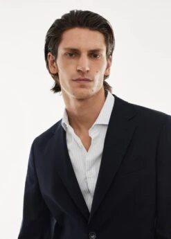 Veste Costume Laine Vierge Stretch 12 Veste Costume Laine Vierge Stretch -Tenues Basiques 57095959 56 D1