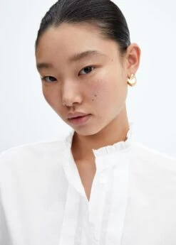 Chemise Bords Froncés -Tenues Basiques 57095975 01 D1