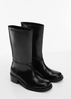 Bottes Cuir Fermeture Éclair -Tenues Basiques 57096007 99