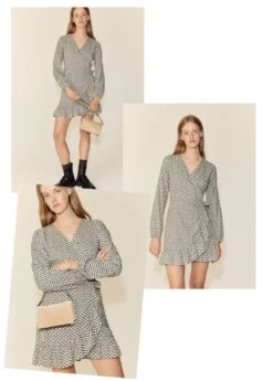 Robe Imprimée à Volants -Tenues Basiques 57096008 05 D5