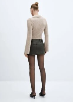 Pull-over Col Polo Manches Cloche -Tenues Basiques 57096023 07 R