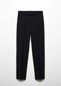 Pantalon Costume Droit Laine -Tenues Basiques 57096025 99 B