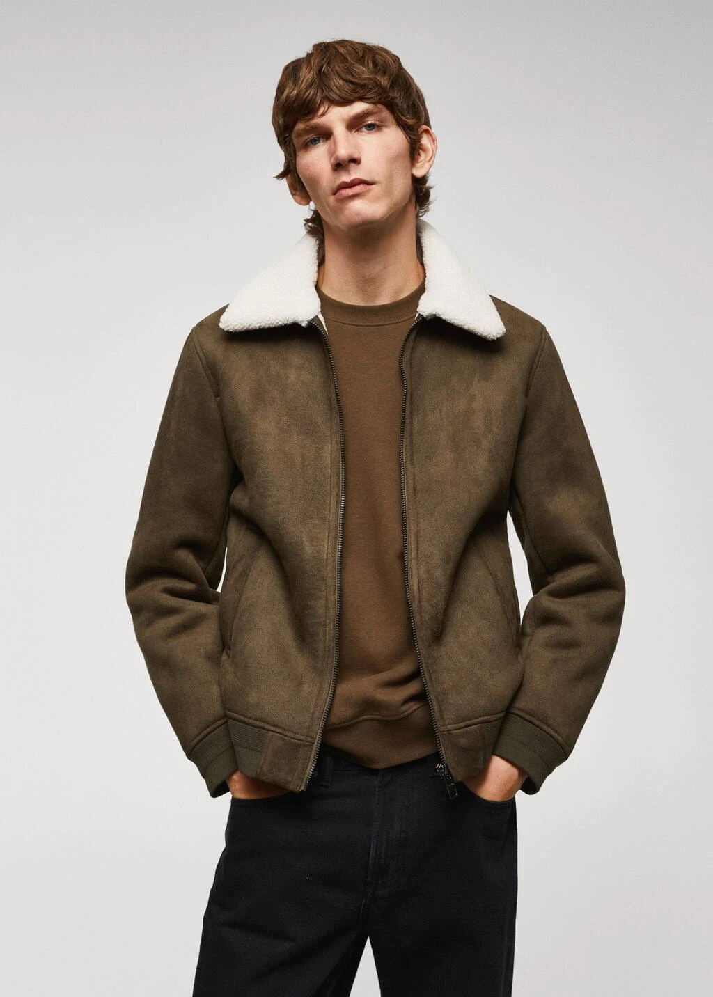 Blouson Imitation Mouton Retourné 3 Blouson Imitation Mouton Retourné