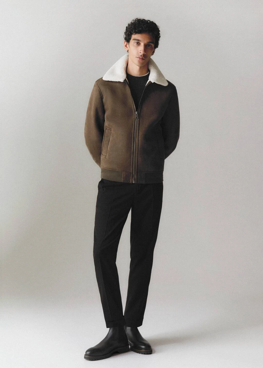 Blouson Imitation Mouton Retourné 9 Blouson Imitation Mouton Retourné – Image 7