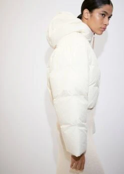 Anorak Court Matelassé Capuche -Tenues Basiques 57097732 05 D6