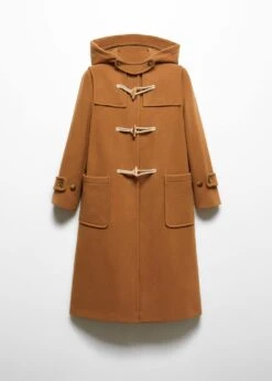 Duffle-coat En Laine à Capuche -Tenues Basiques 57097758 09 B