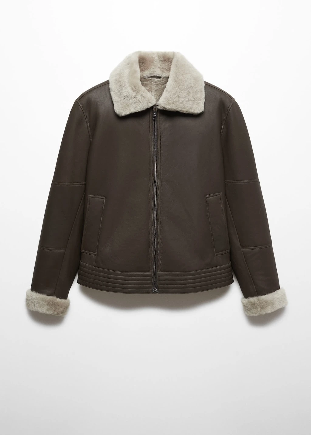 Veste Aviateur Cuir Double Face 10 Veste Aviateur Cuir Double Face – Image 9