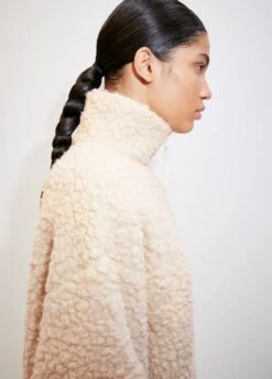 Sweat-shirt Laine Col Zippé 13 Sweat-shirt Laine Col Zippé -Tenues Basiques 57098273 05 D6