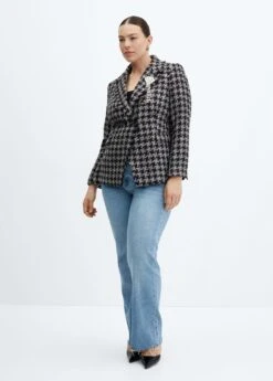 Veste Tweed Broche -Tenues Basiques 57098278 92 D3