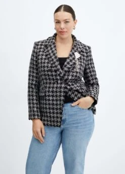 Veste Tweed Broche -Tenues Basiques 57098278 92 D5