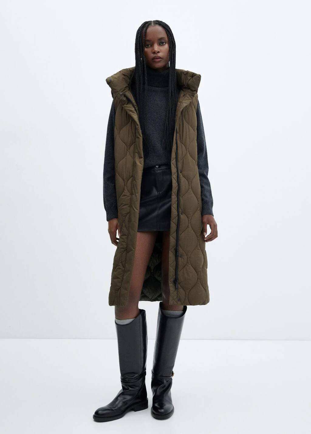 Gilet Matelassé Long 4 Gilet Matelassé Long – Image 2