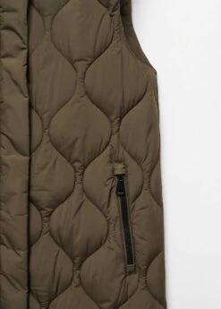 Gilet Matelassé Long 25 Gilet Matelassé Long -Tenues Basiques 57856710 37 D0