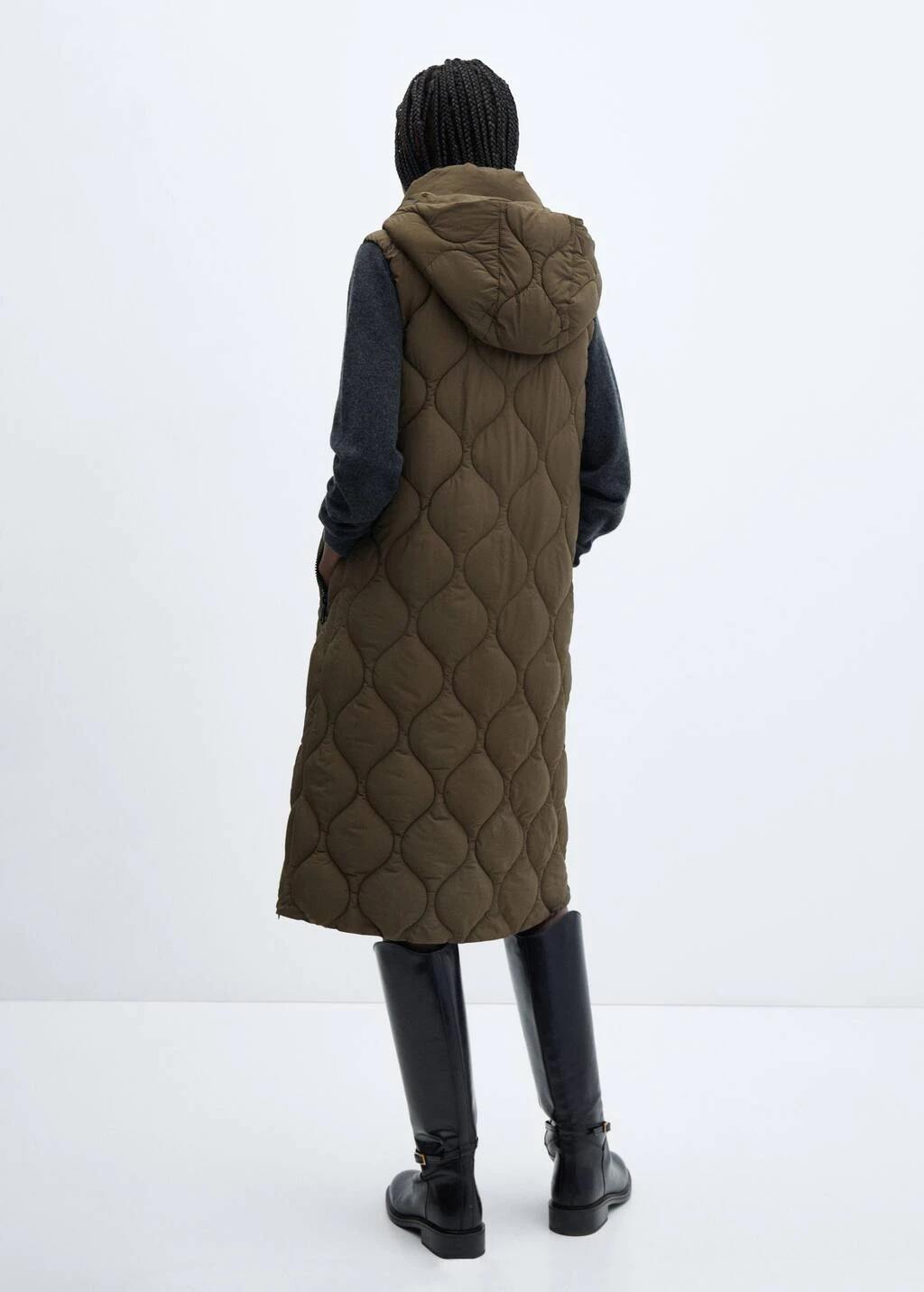 Gilet Matelassé Long 5 Gilet Matelassé Long – Image 3