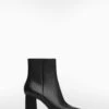 Bottines Cuir Bout Carré 1 Bottines Cuir Bout Carré -Tenues Basiques 67030253 99 B